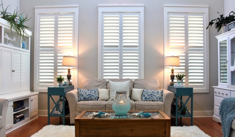 San Jose designer house with chic shutters 